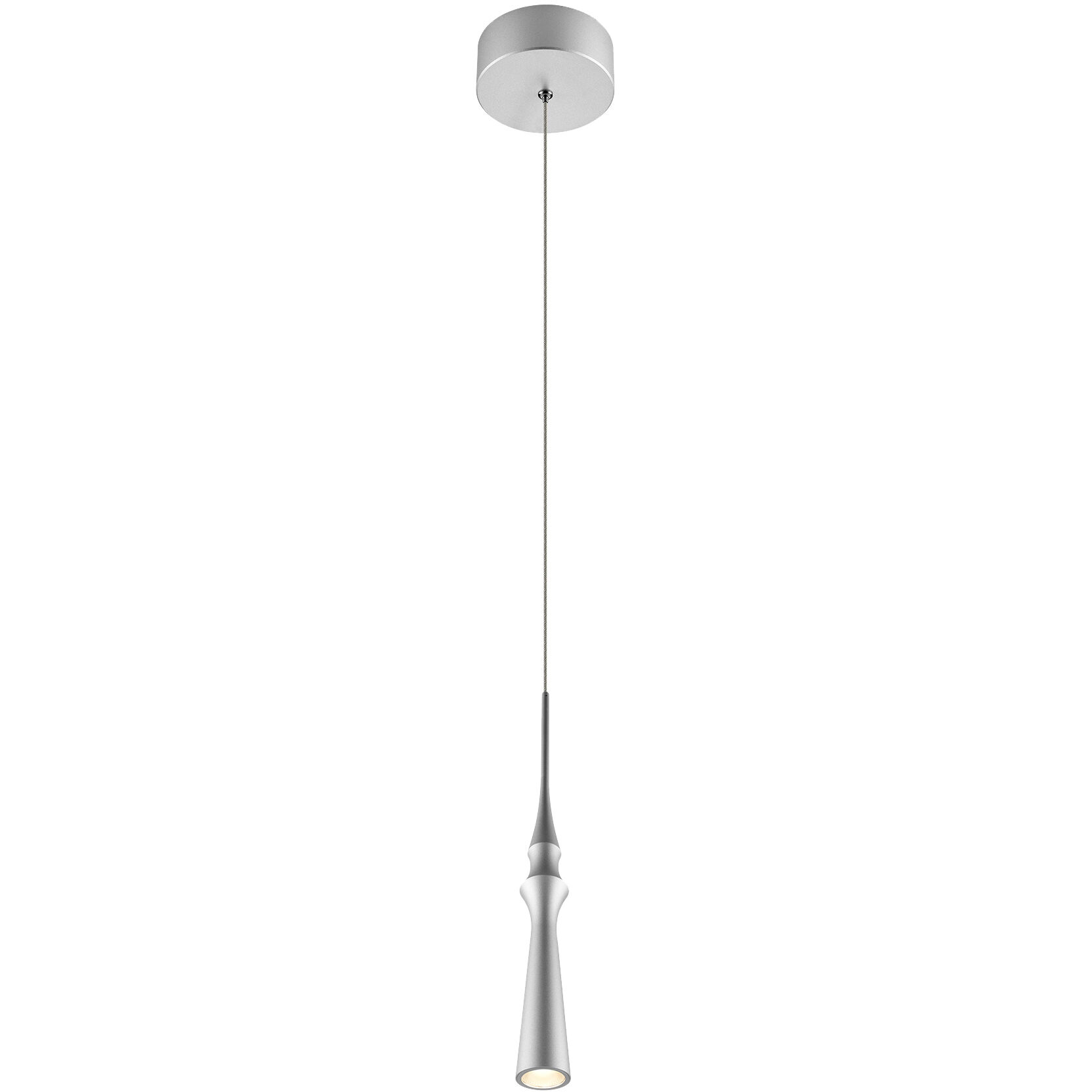 Polaris 5.25 inch Silver Pendant Ceiling Light
