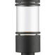 Luminata LED 113.38 inch Black Outdoor Post Mounted Fixture