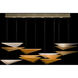Volo 6 Light 58 inch Gold Pendant Ceiling Light