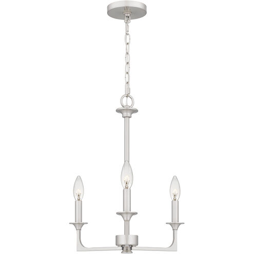 Prescott 3 Light 16 inch Brushed Nickel Chandelier Ceiling Light