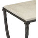 Agora 49 inch Rustic Bronze and Polished Console Table