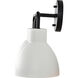 Sloan 3 Light 22 inch Matte Black Vanity Light Wall Light