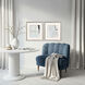 Layers White and Beige and Black and Gray Framed Art