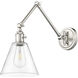 Gayson 1 Light 7.75 inch Brushed Nickel Wall Sconce Wall Light