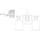Antonia 2 Light 17.38 inch Brushed Nickel Bath Vanity Light Wall Light