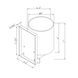Signature 1 Light 5 inch Brushed Nickel Vanity Light Wall Light