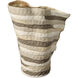 Textile 14 X 12.5 inch Vase, Inline