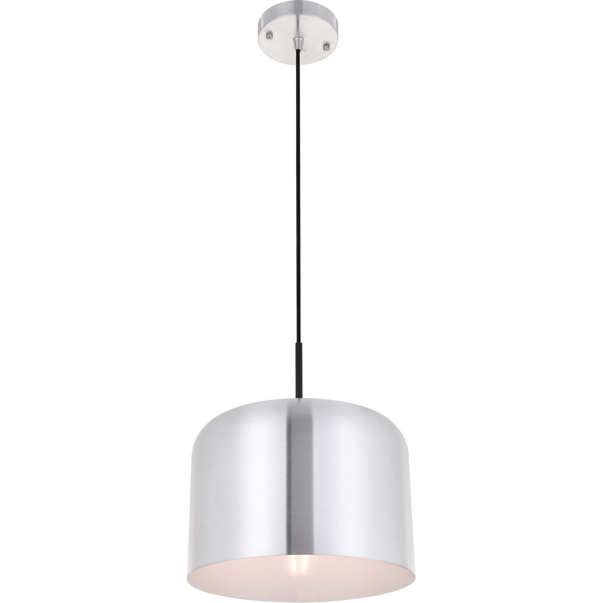 Etude 1 Light 11 inch Brushed Nickel Pendant Ceiling Light in Burnished Nickel