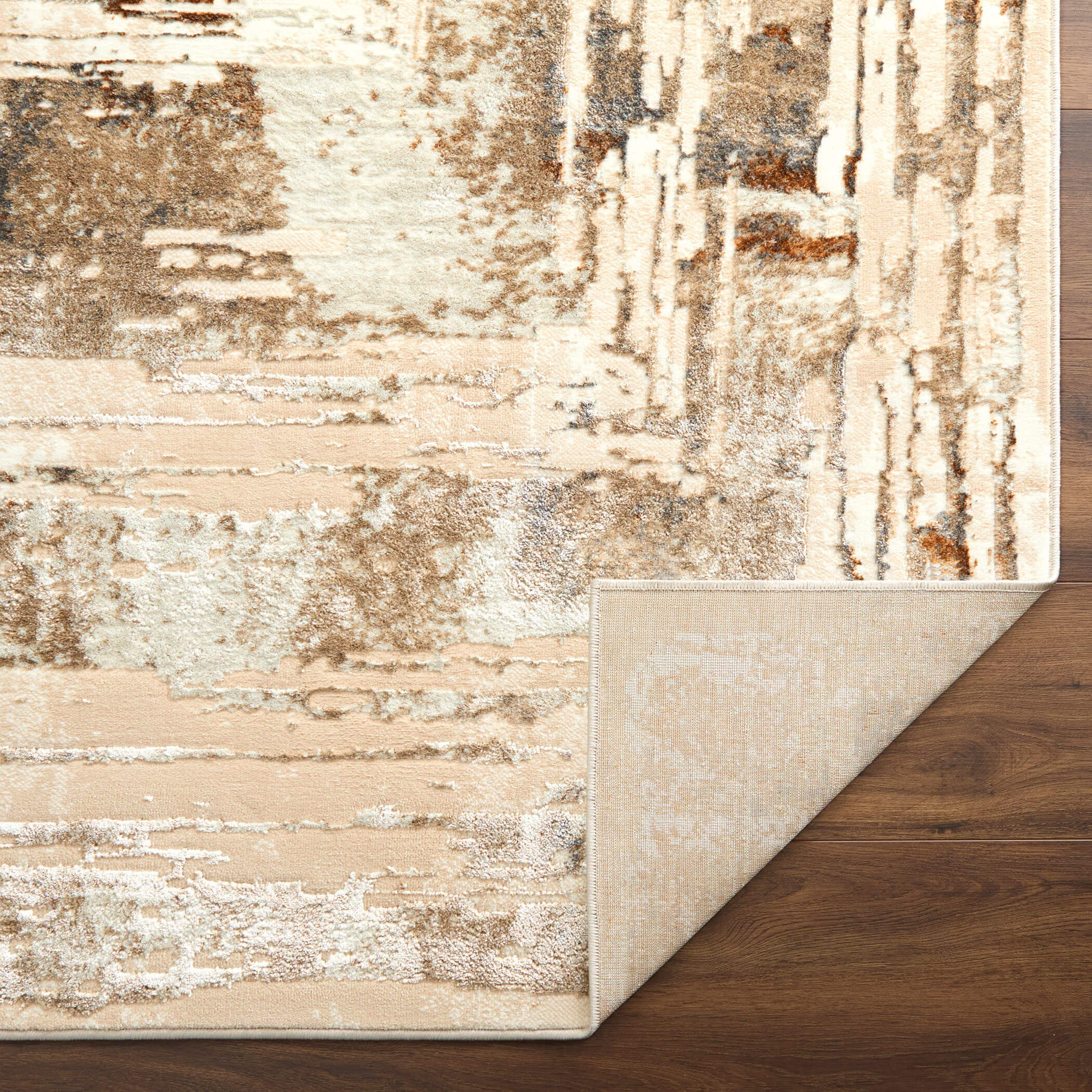Melet 130 X 94 inch Mineral Tones Rug in 8 x 11