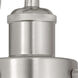 Fulton 1 Light 6.5 inch Brushed Satin Nickel Sconce Wall Light