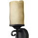 Casa LED 5 inch Olde Black Indoor Wall Sconce Wall Light in Antique Scavo