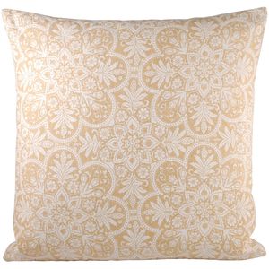 Floralee 20 inch Antique White Pillow, Cover Only