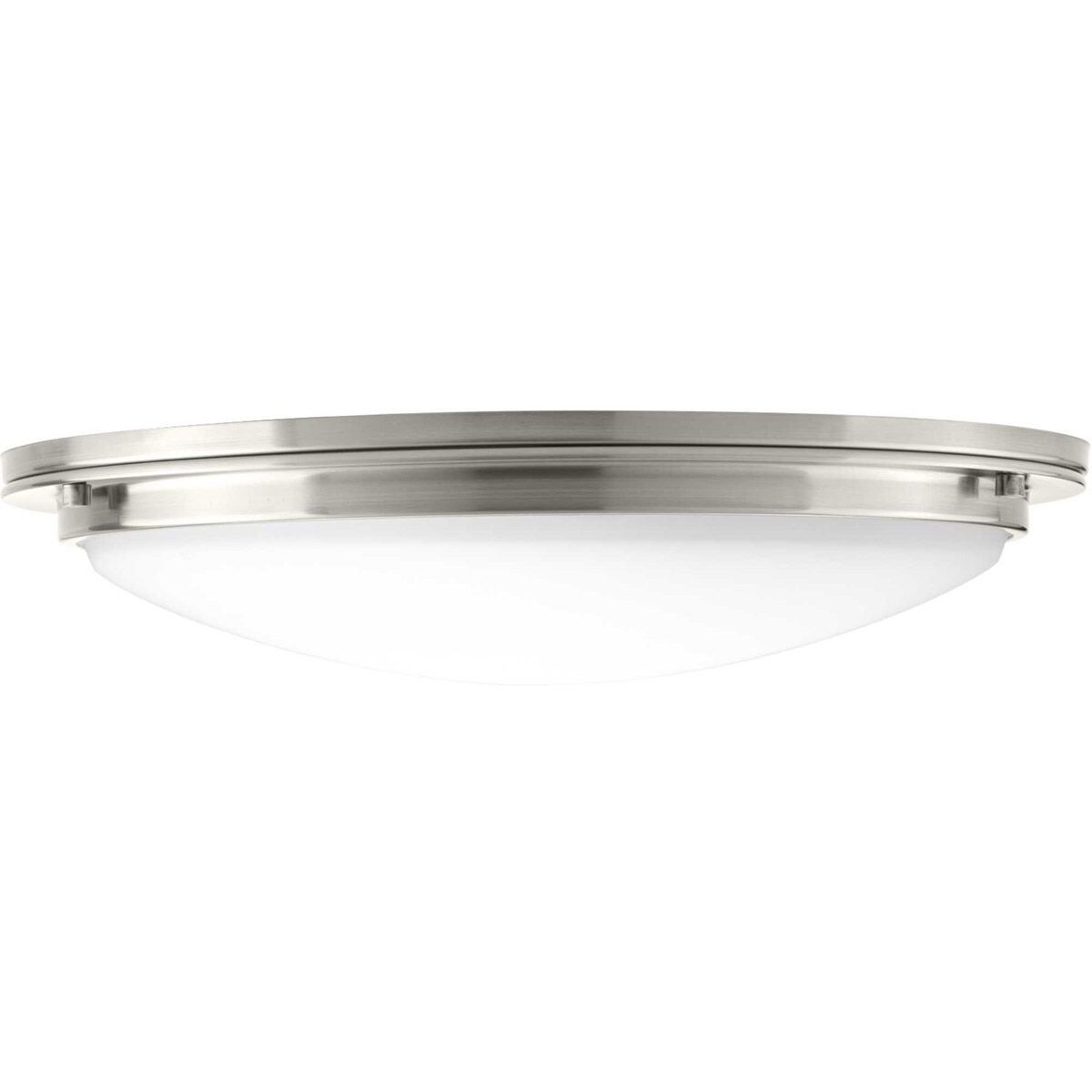 Apogee LED 21 inch Brushed Nickel Flush Mount Ceiling Light, Progress LED