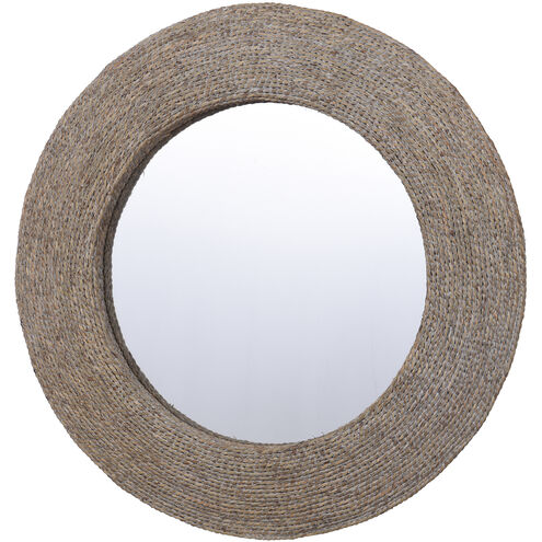 Harper 33 X 33 inch Whitewash/Natural Wall Mirror