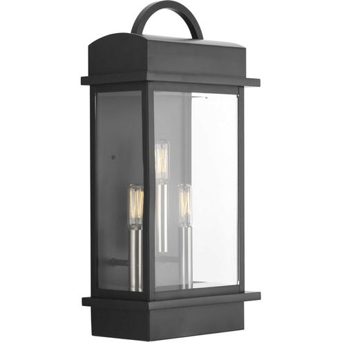 Santee 3 Light 9.50 inch Outdoor Wall Light