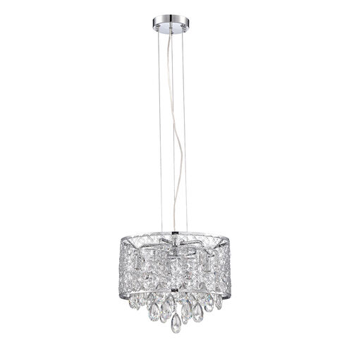 Solaro 5 Light 14 inch Chrome Chandelier Ceiling Light