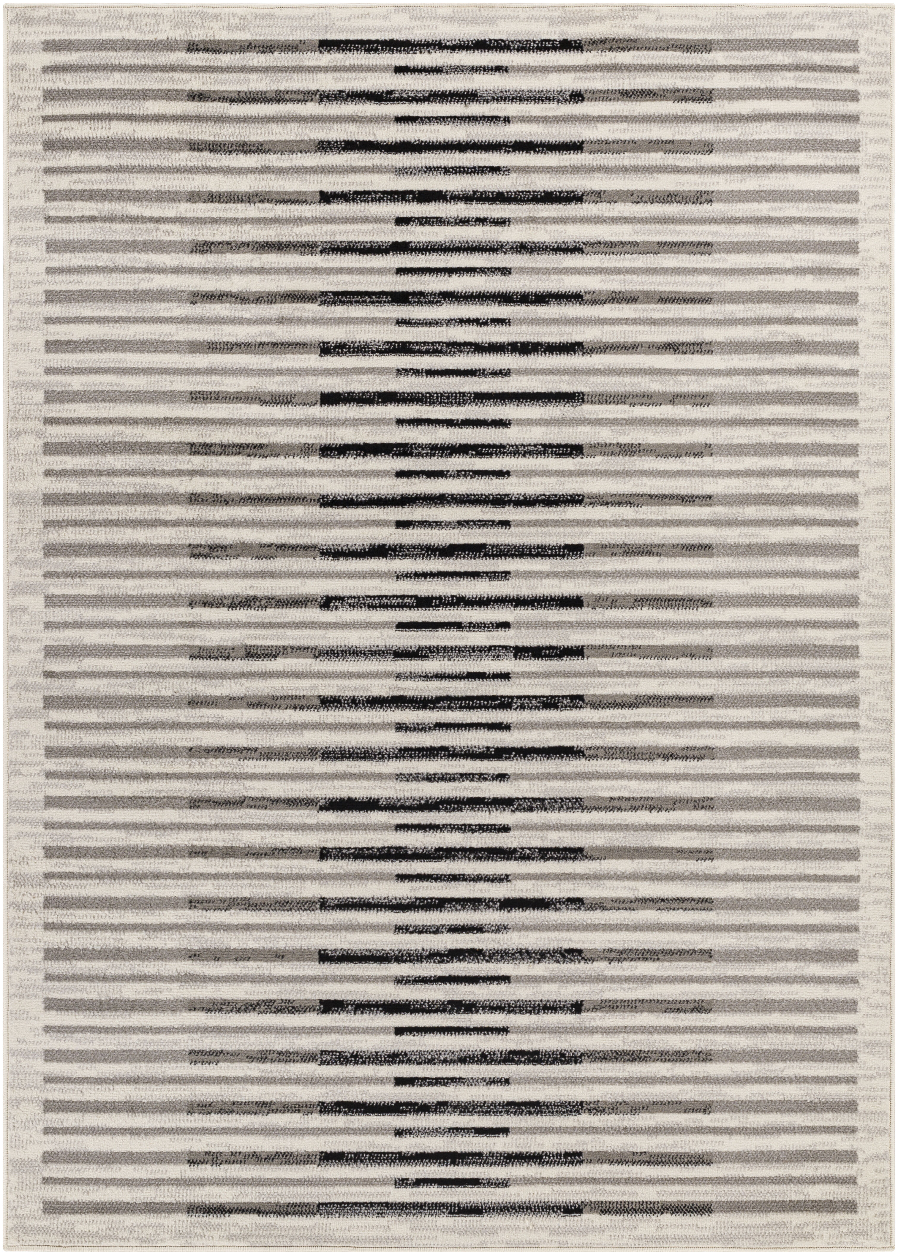 Pisa 108 X 79 inch Light Grey Rug, Rectangle