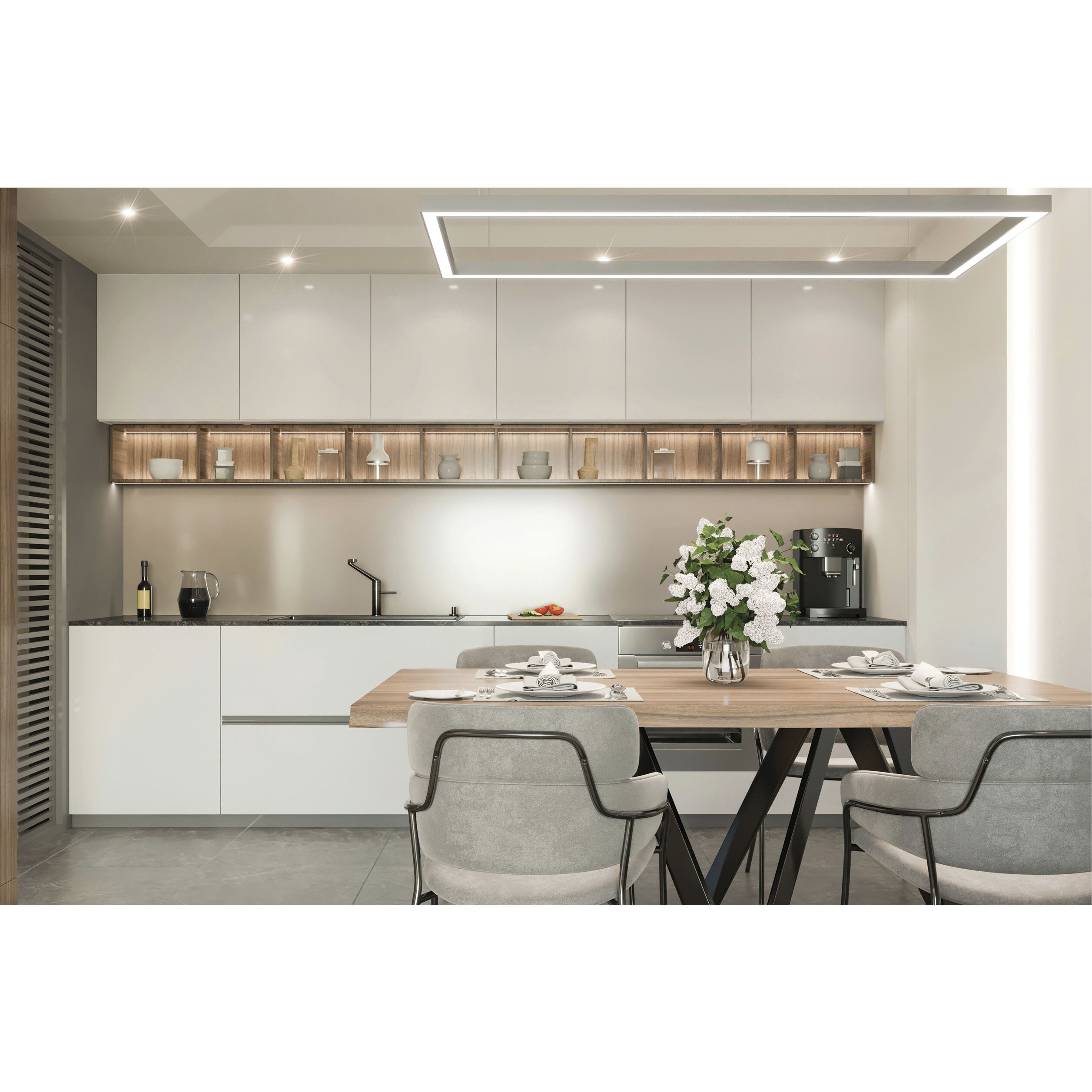 Edgewood LED Module White Recessed, Pack of 2