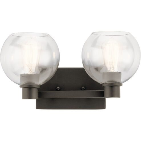 Harmony 2 Light 15.50 inch Bathroom Vanity Light