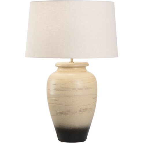 Kento 22 inch 100.00 watt Brown Table Lamp Portable Light