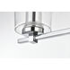 Kacey 3 Light 23 inch Chrome Bath Sconce Wall Light