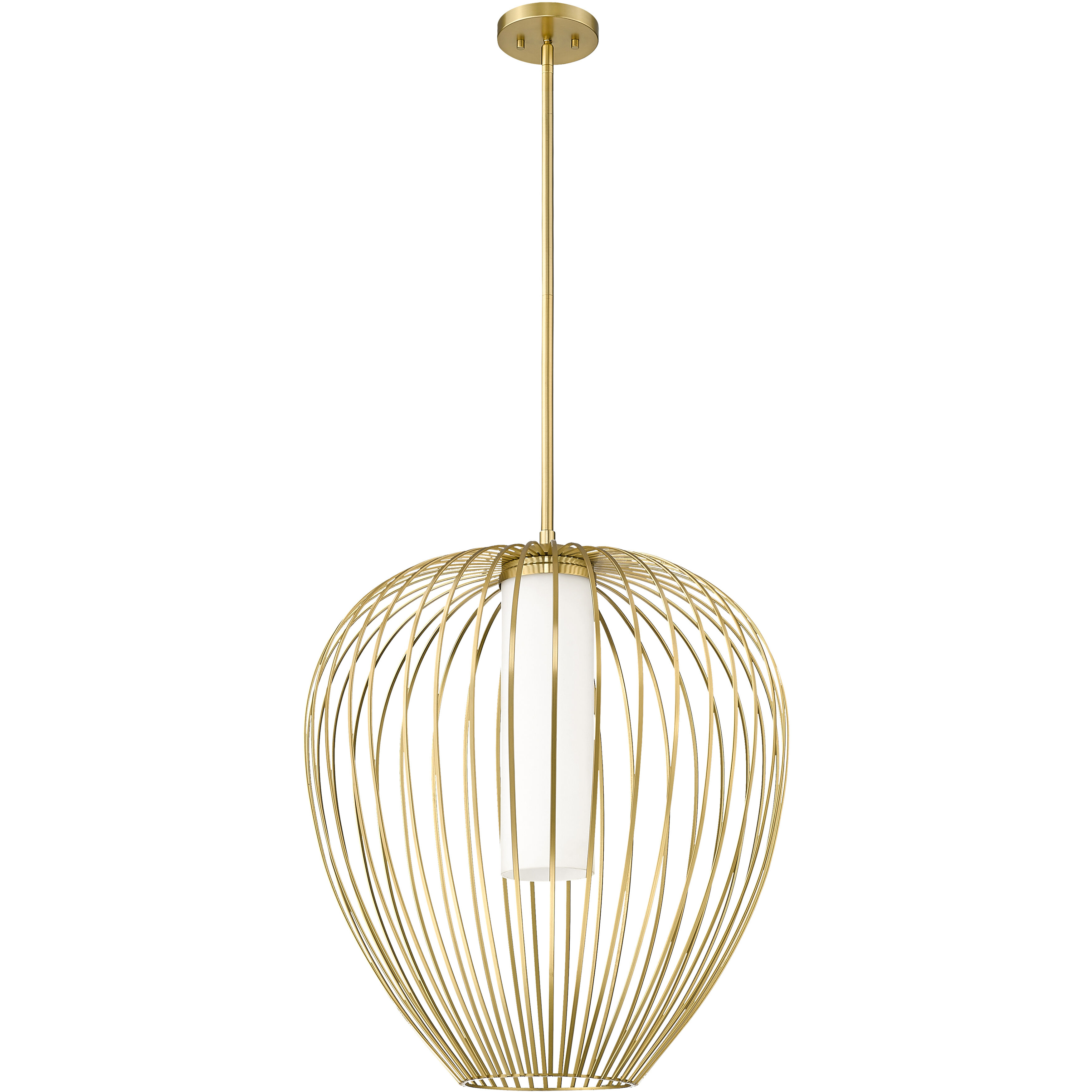 Savanti 1 Light 22 inch Modern Gold Pendant Ceiling Light