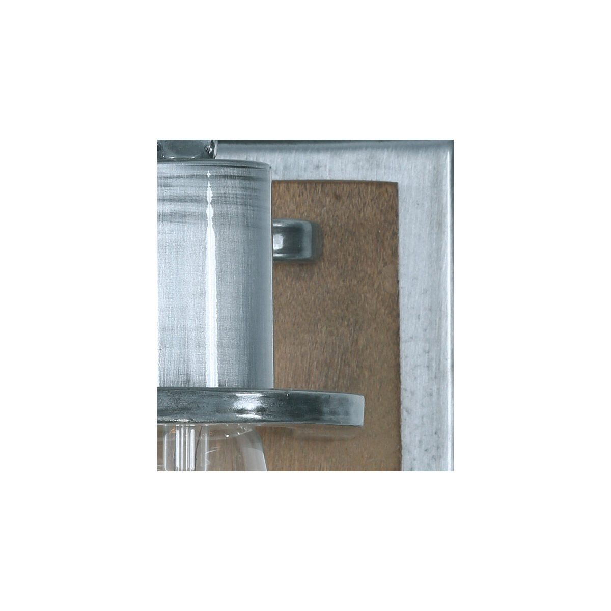 Lofty 1 Light 5 inch Wheat and Steel Vanity Light Wall Light in Steel/Wheat