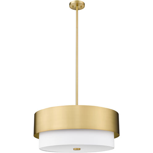 Counterpoint 5 Light 24 inch Modern Gold Chandelier Ceiling Light