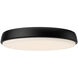 Alora Mood Laval LED 15 inch Matte Black Flush Mount Ceiling Light