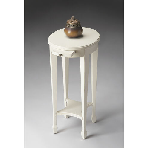 Masterpiece Arielle  26 X 16 inch Cottage White Accent Table