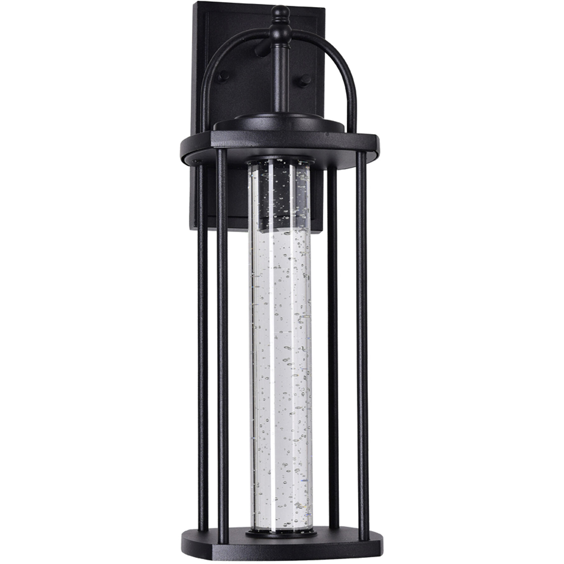 Greenwood LED 18 inch Black Outdoor Wall Light