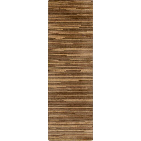 Gradience 96 X 30 inch Camel, Tan Rug