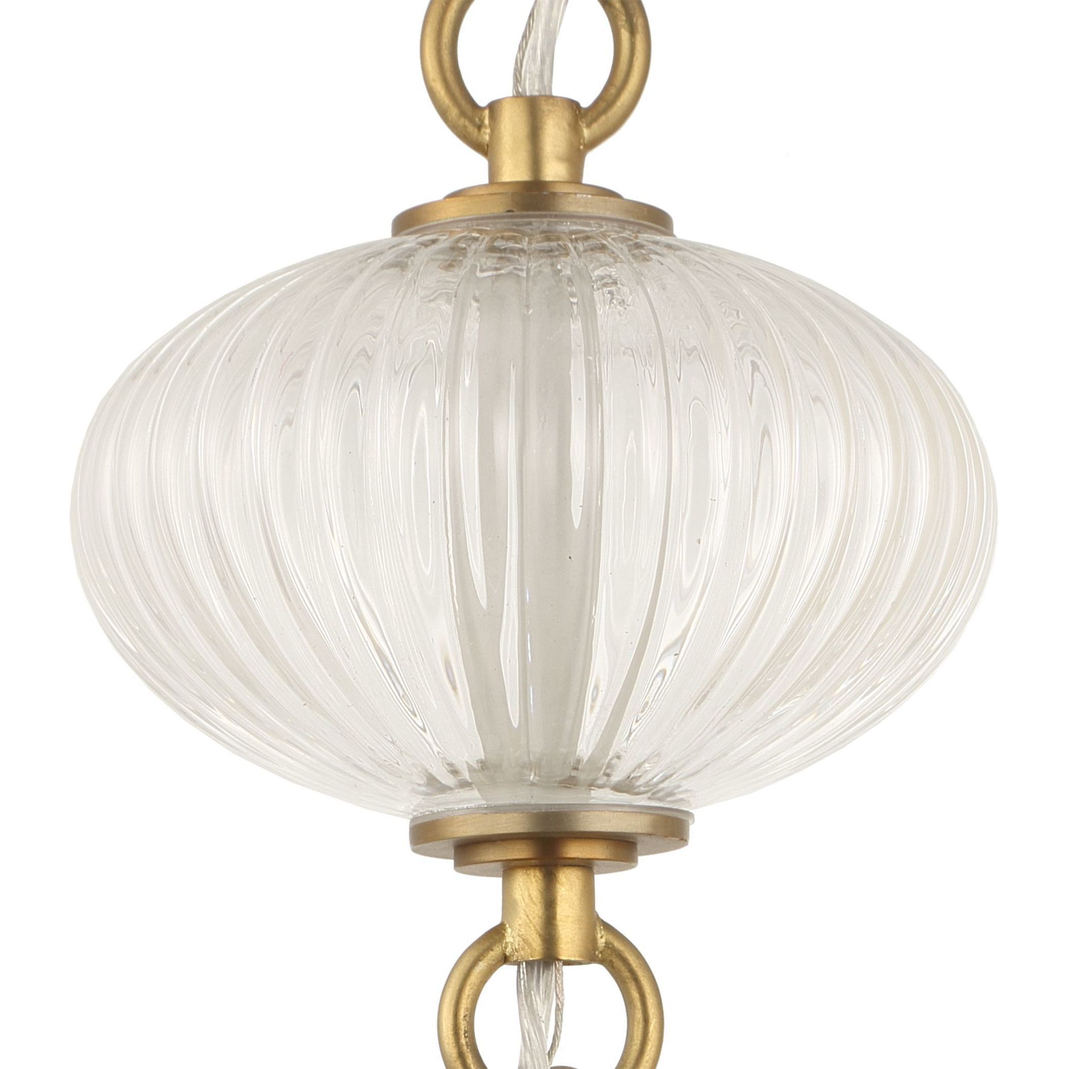 Bellaire 1 Light 16.5 inch Matte Brushed Gold Pendant Ceiling Light