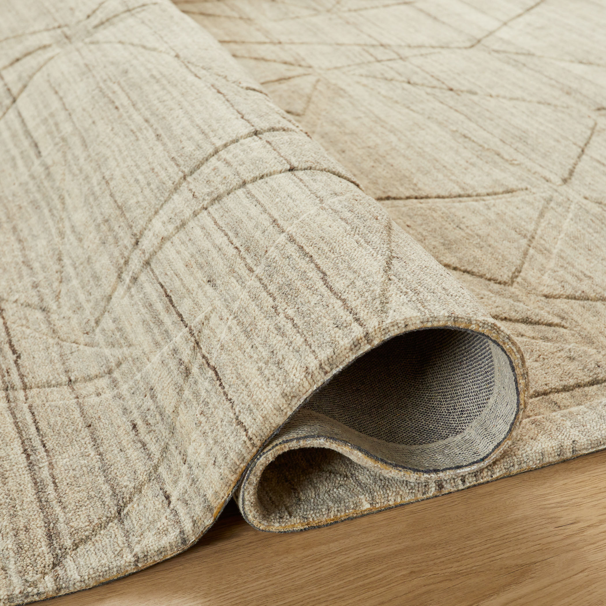 Kirti 36 X 24 inch Light Grey Rug in 2 x 3