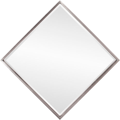 Isa 40 X 40 inch Bright Nickel Wall Mirror
