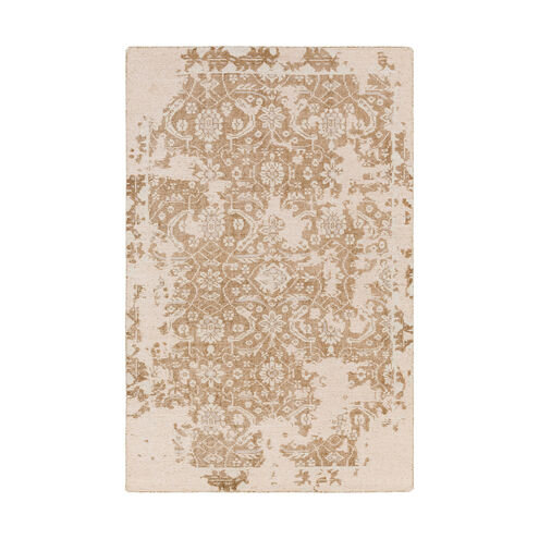 Hoboken 36 X 24 inch Brown and Gray Area Rug, Wool