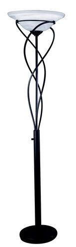 Majesty 71 inch 150.00 watt Black Torch Lamp Portable Light