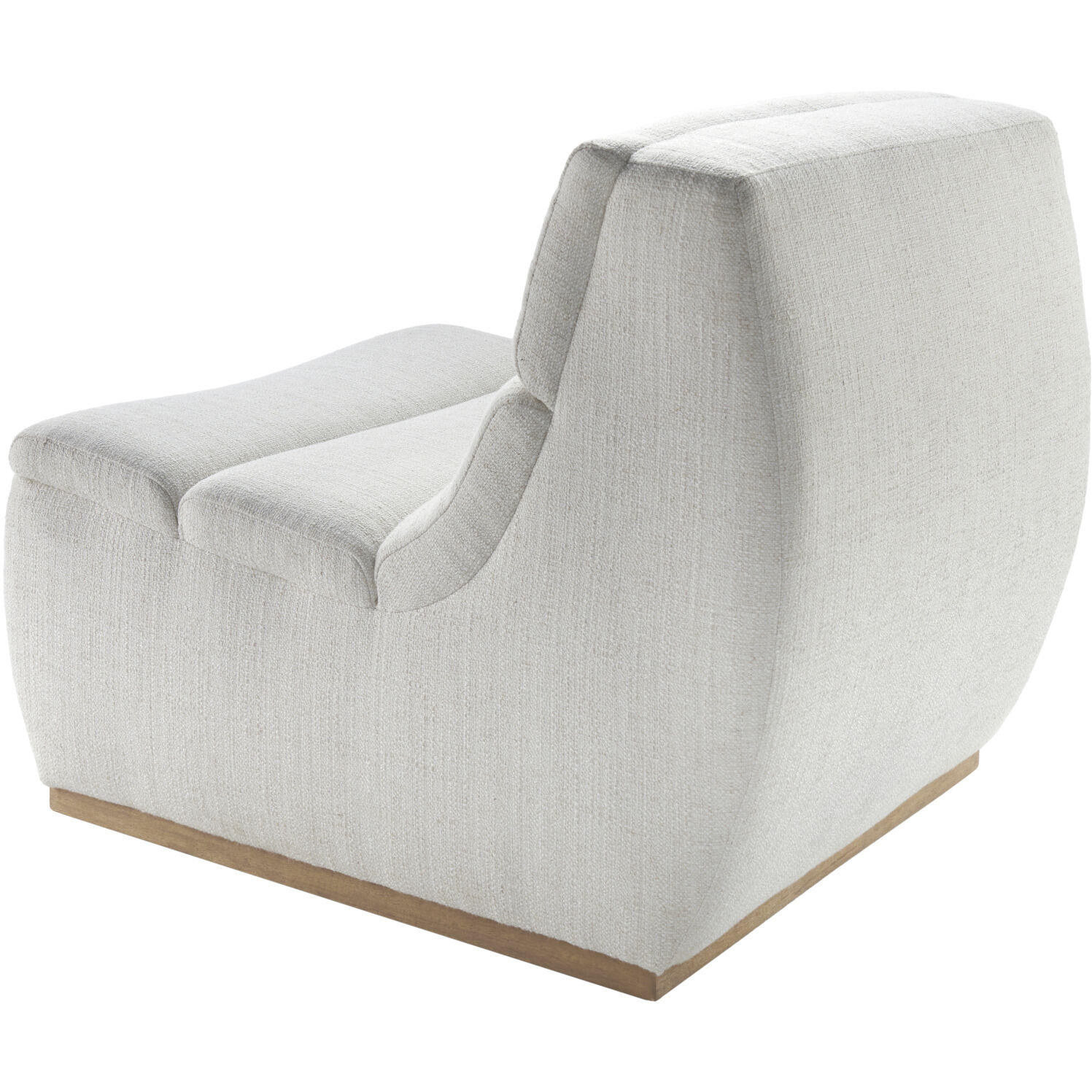 Barber White / Gray Lounger