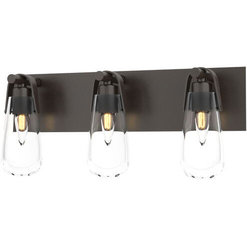 Eos 3 Light 21 inch Oil Rubbed Bronze Bath Sconce Wall Light