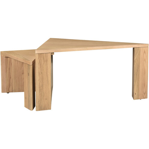 Aton 30 X 30 inch Natural Coffee Table, Nesting