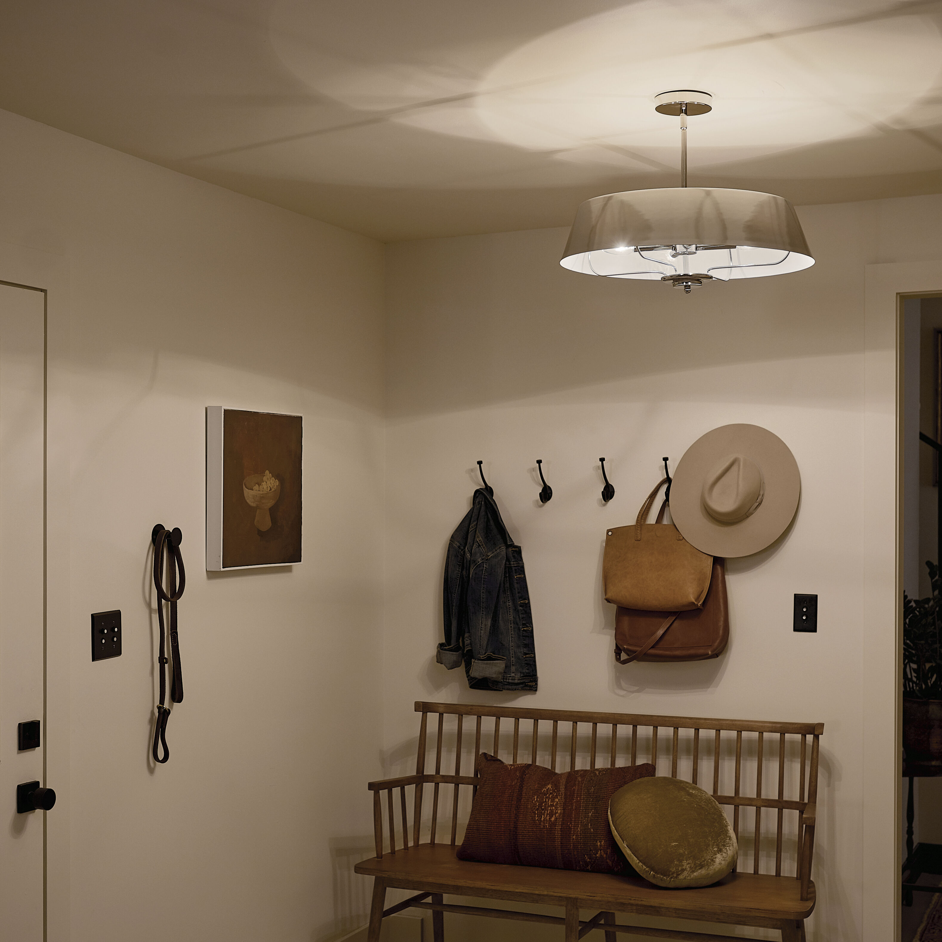 Luella 4 Light 22 inch Polished Nickel Pendant Ceiling Light