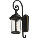Dover DC 1 Light 19.5 inch Bronze Outdoor Wall Mount