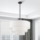 Manorwood 5 Light 28 inch Bronze Pendant Chandelier Ceiling Light