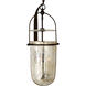 Chapman & Myers Lorford 3 Light 10 inch Aged Iron Sconce Wall Light in Mercury Glass, Medium