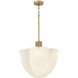 Becca 8 Light 18 inch Heritage Brass Pendant Ceiling Light