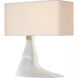 Anne-Marie Barton Terra-Forma 22.75 inch 8 watt Plaster White Left Table Lamp Portable Light
