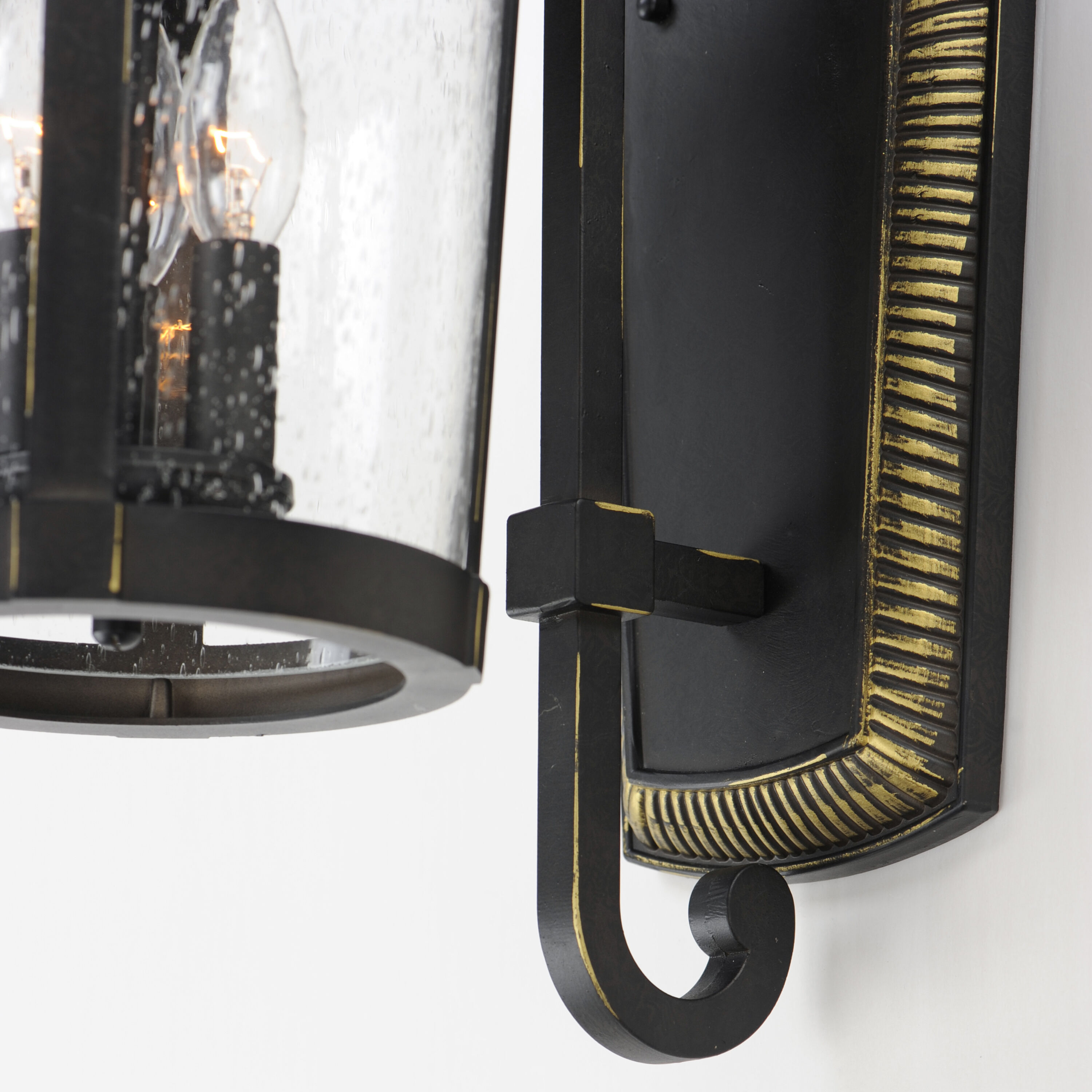 Dover VX 3 Light 25 inch Bronze Outdoor Wall Mount