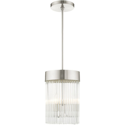 Norwich 3 Light 10 inch Brushed Nickel Chandelier Ceiling Light