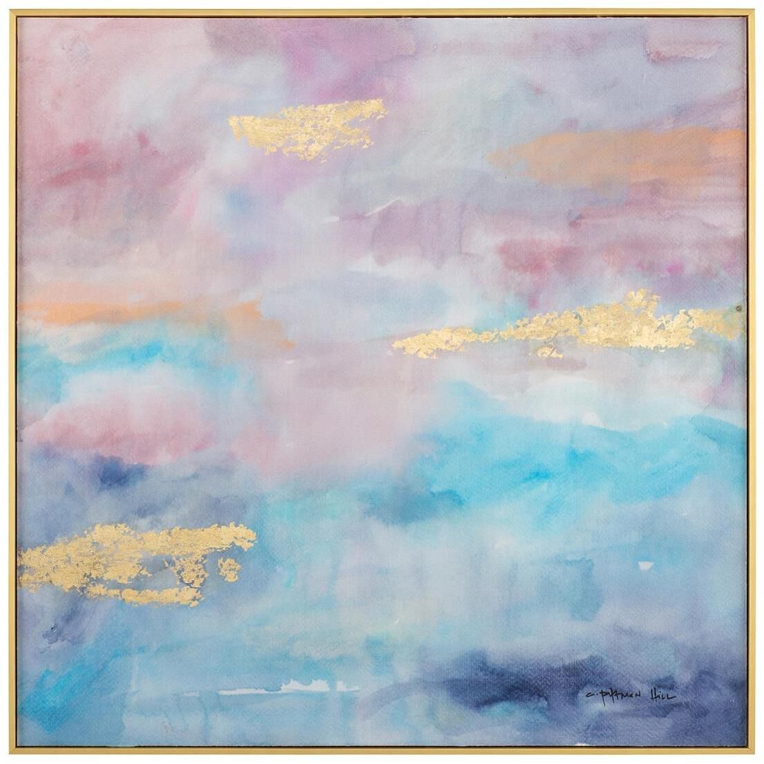 Carrie Pitman's Liquid Sunset 37.12 X 37.12 inch Giclee