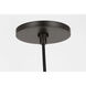 Richard June Sorelle 1 Light 7 inch Aged Iron Pendant Ceiling Light